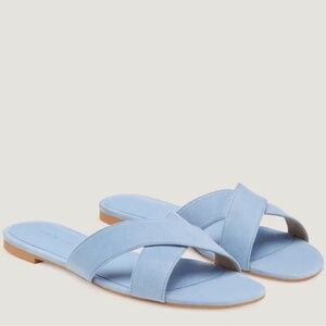 Stuart Weitzman Ross flat slide - 8.5